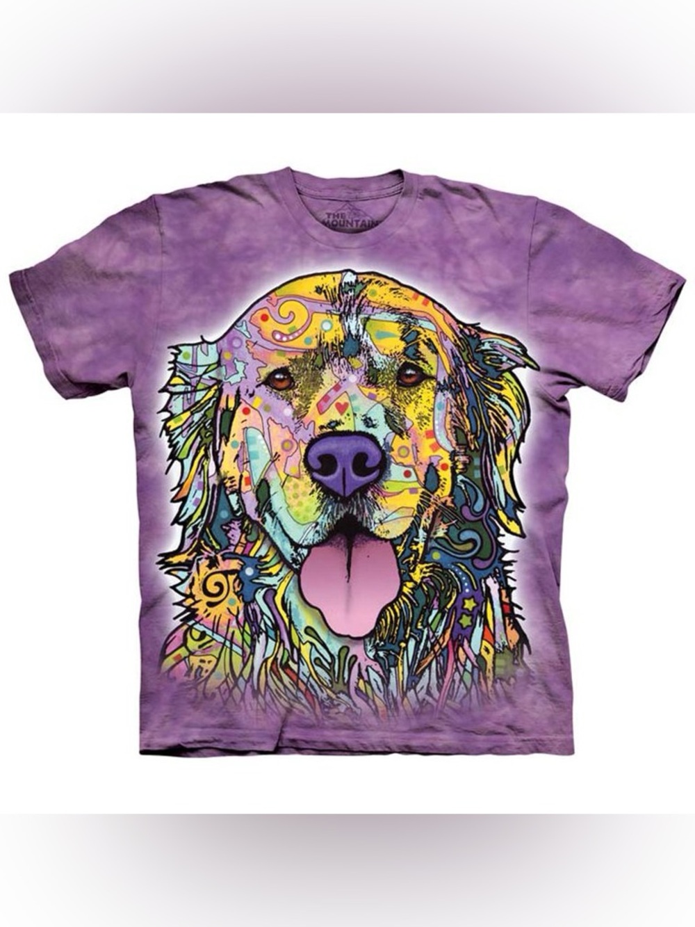 The Mountain Russo Golden Retriever Tie Dye Tee
